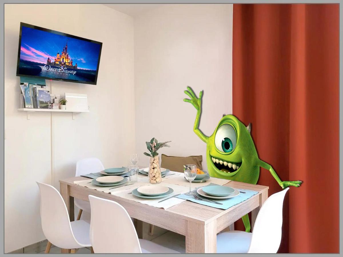 Appartement Avec Salle De Jeux Privee,10Min De Disney Transport En Commun 6 Couchages 尚特洛普恩布里 外观 照片
