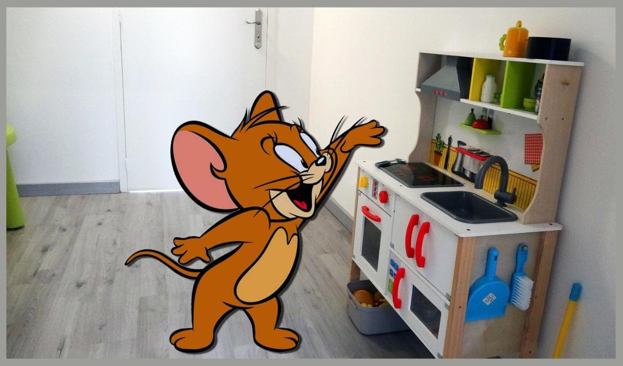Appartement Avec Salle De Jeux Privee,10Min De Disney Transport En Commun 6 Couchages 尚特洛普恩布里 外观 照片