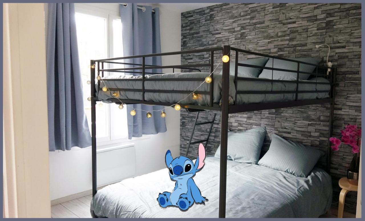 Appartement Avec Salle De Jeux Privee,10Min De Disney Transport En Commun 6 Couchages 尚特洛普恩布里 外观 照片